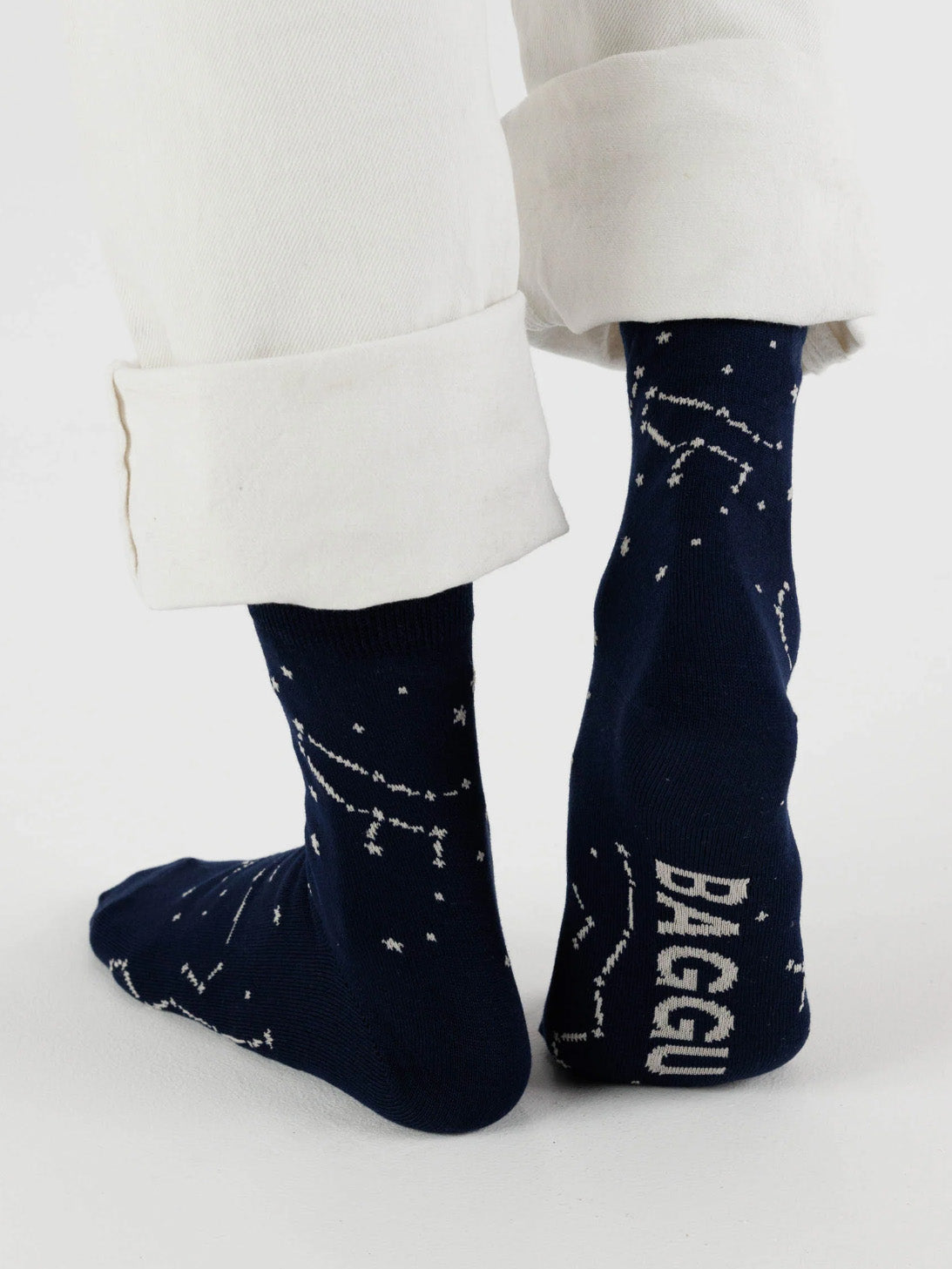 constellation midnight crew socks