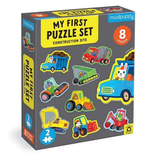 construction site 2-piece my first puzzles