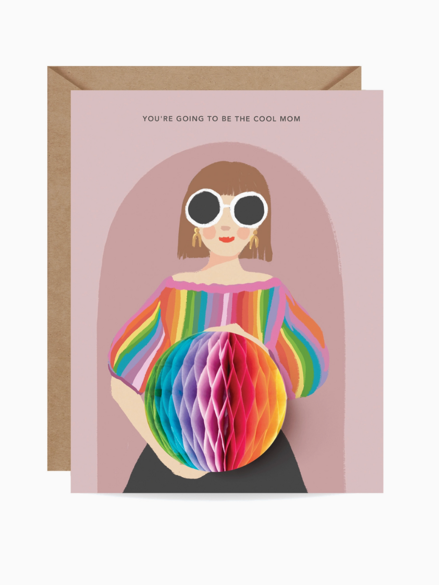 cool mom pop-up card