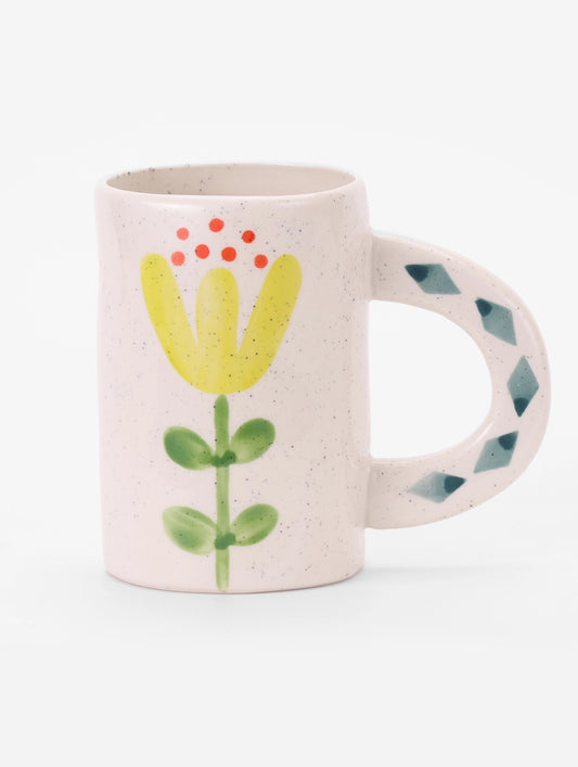 Cora Hand-Painted Ceramic Mug