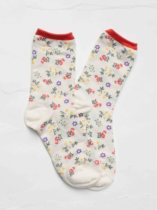Cordelia Floral Socks