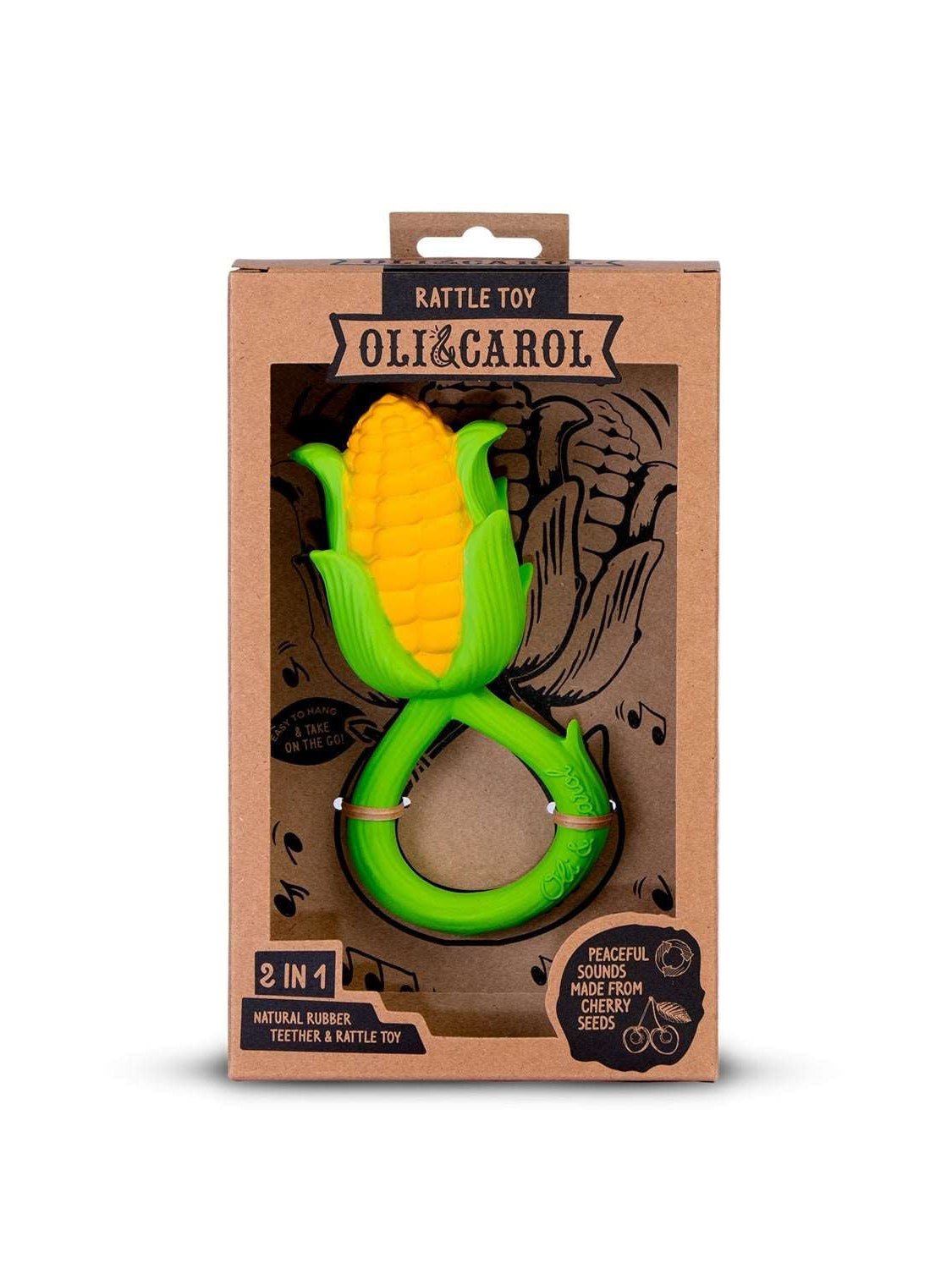 Corn Rattle Toy