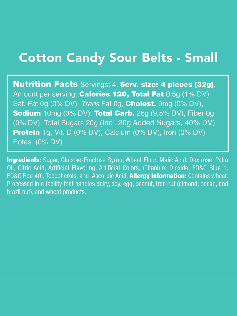 cotton candy sour belts