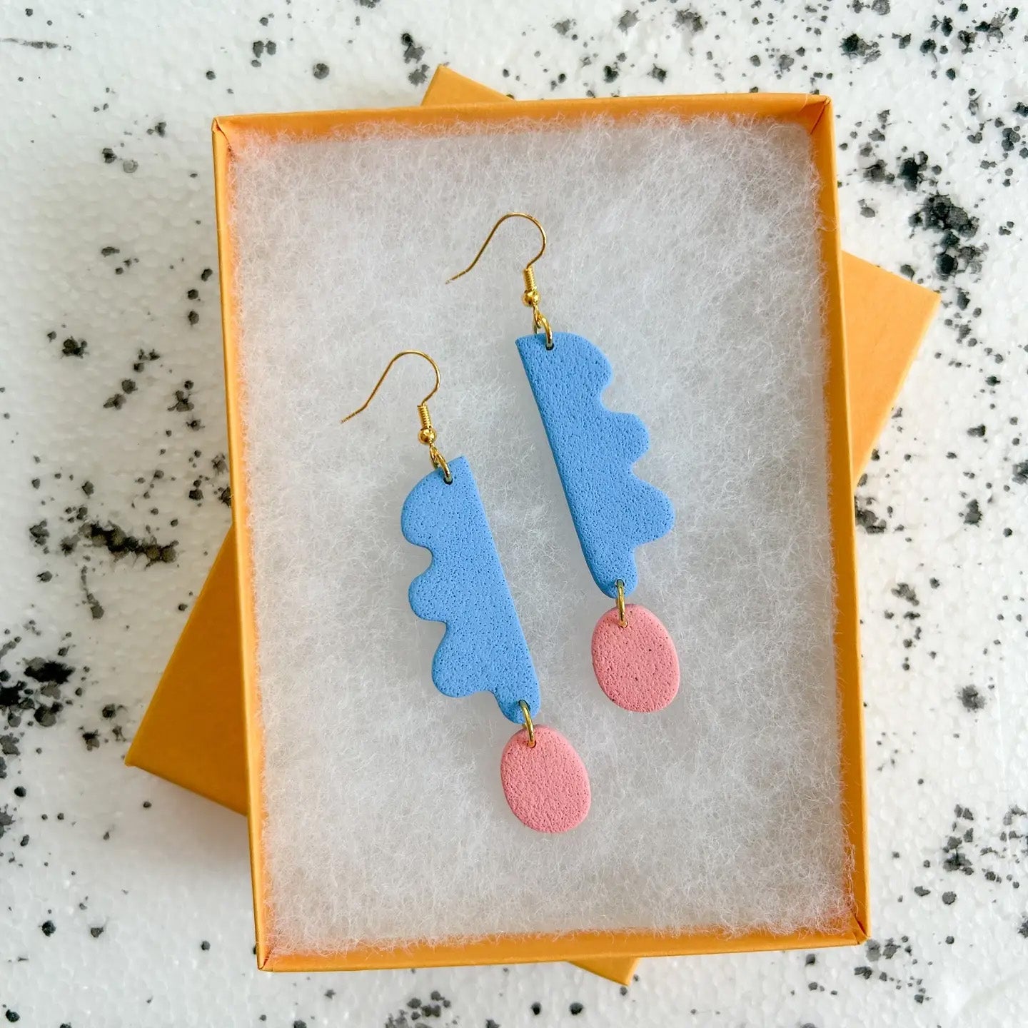 Cotton Candy Wavy Days Earrings