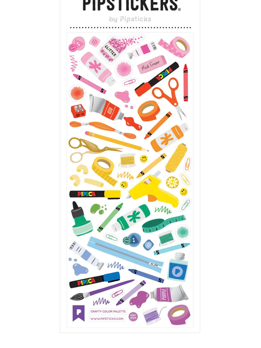 crafty color palette pipstickers