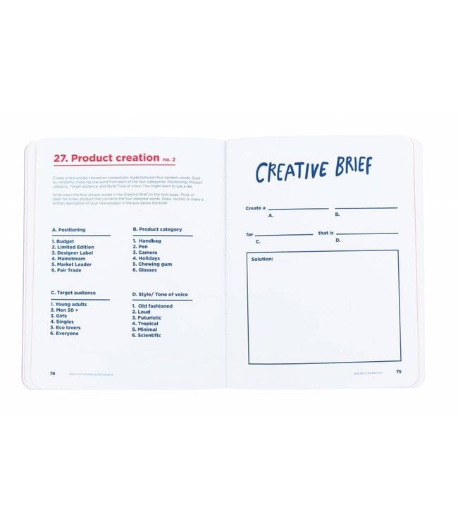 Creative Thinkers Exercise Book