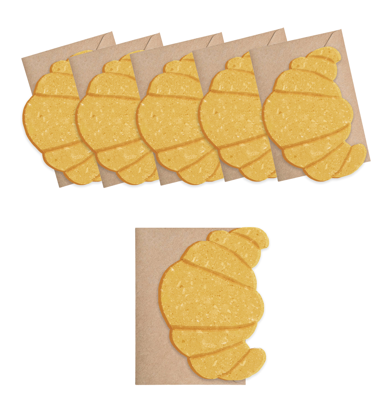 Croissant Mini Card Set