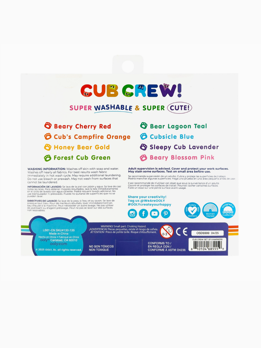 cub crew washable markers