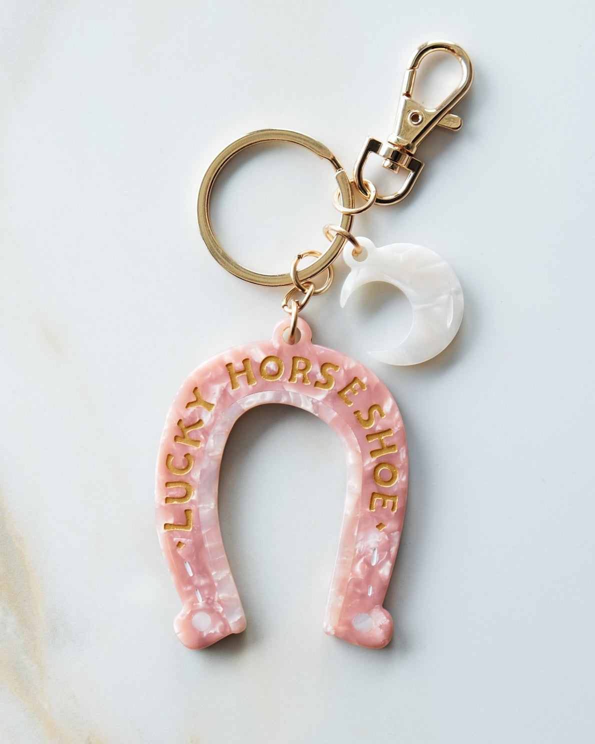 Horseshoe Lucky Bag Charm