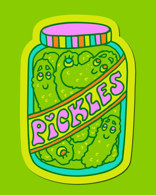 Pickle Jar Sticker