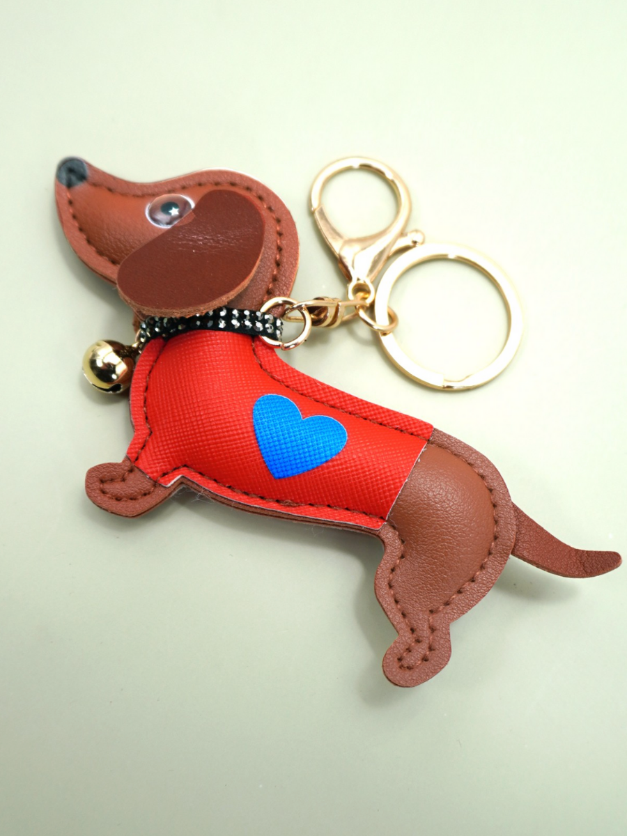 dachshund keychain