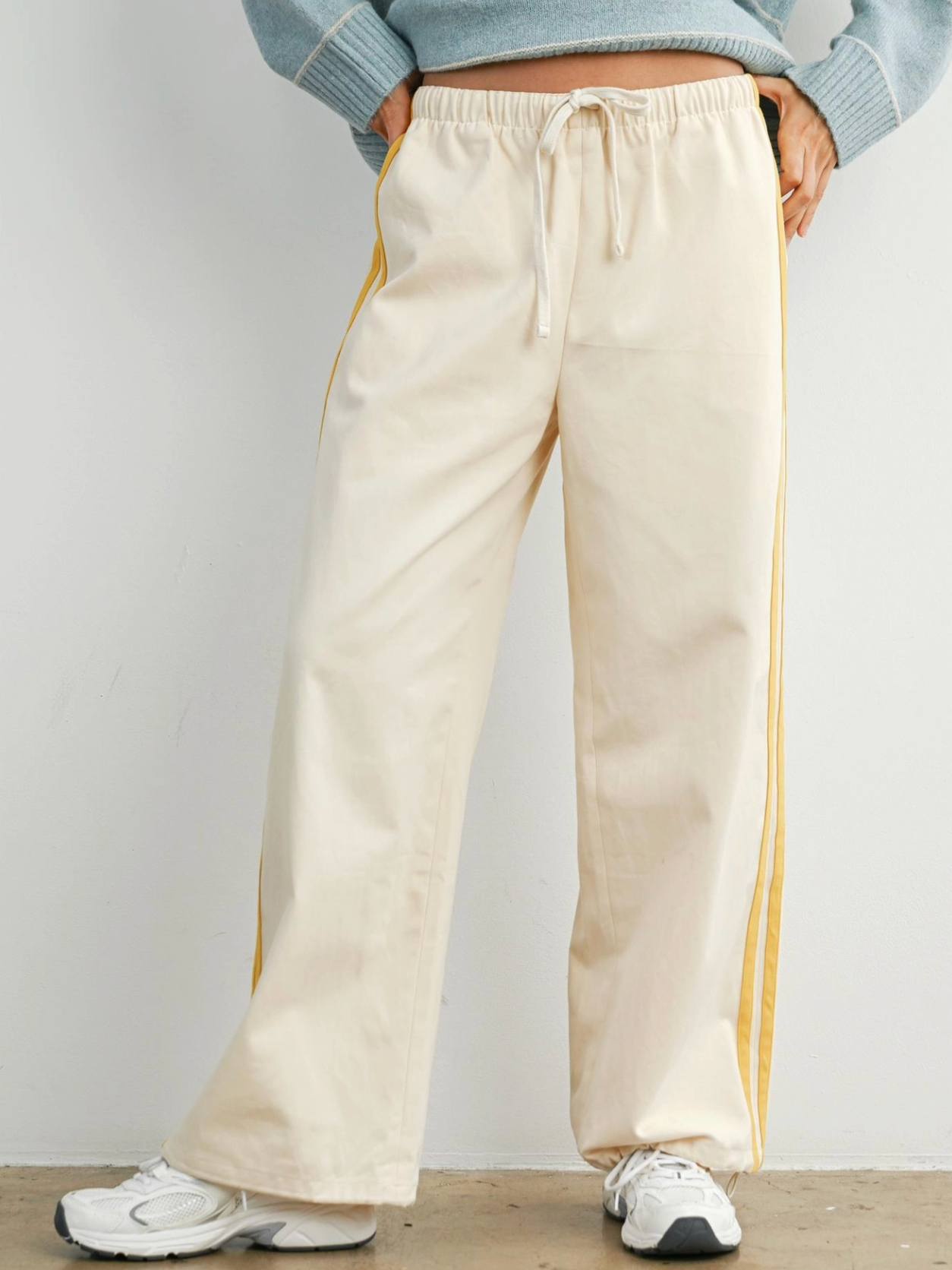 dandelion stripe track pants