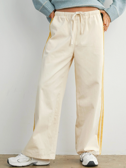 dandelion stripe track pants
