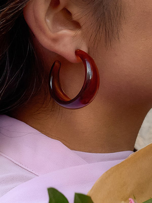 Daphne Hoop Earrings
