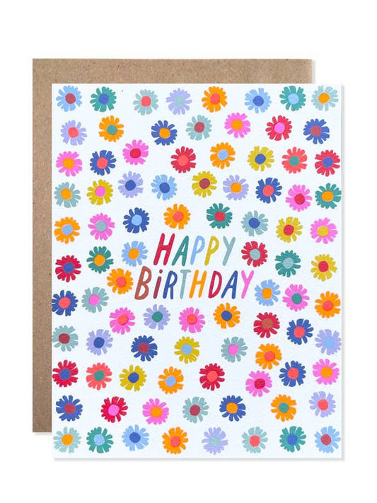 Darling Daisies Birthday Card