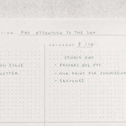 Dawn Open Dated Planner