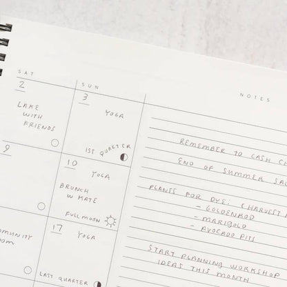 Dawn Open Dated Planner