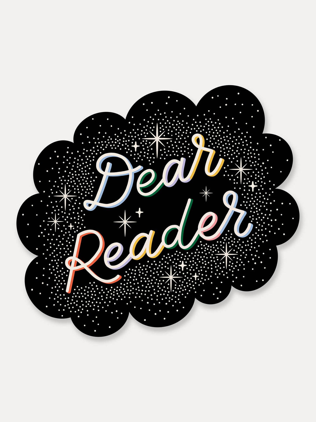 Dear Reader Sticker