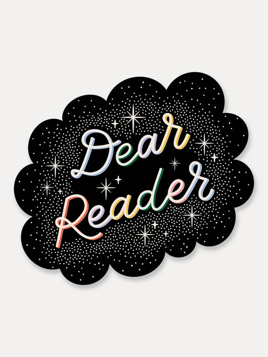 Dear Reader Sticker