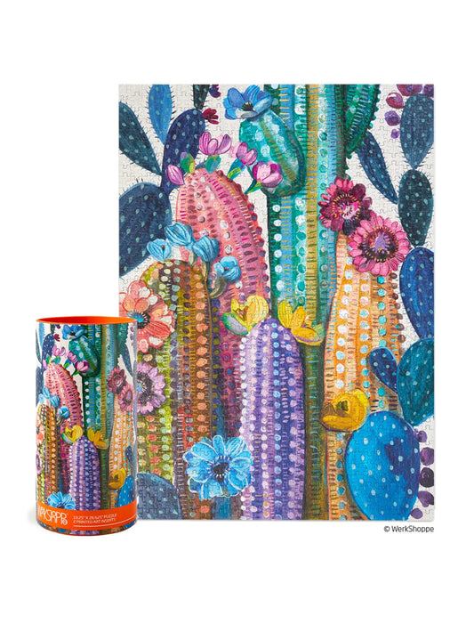 desert bloom cactus flower puzzle