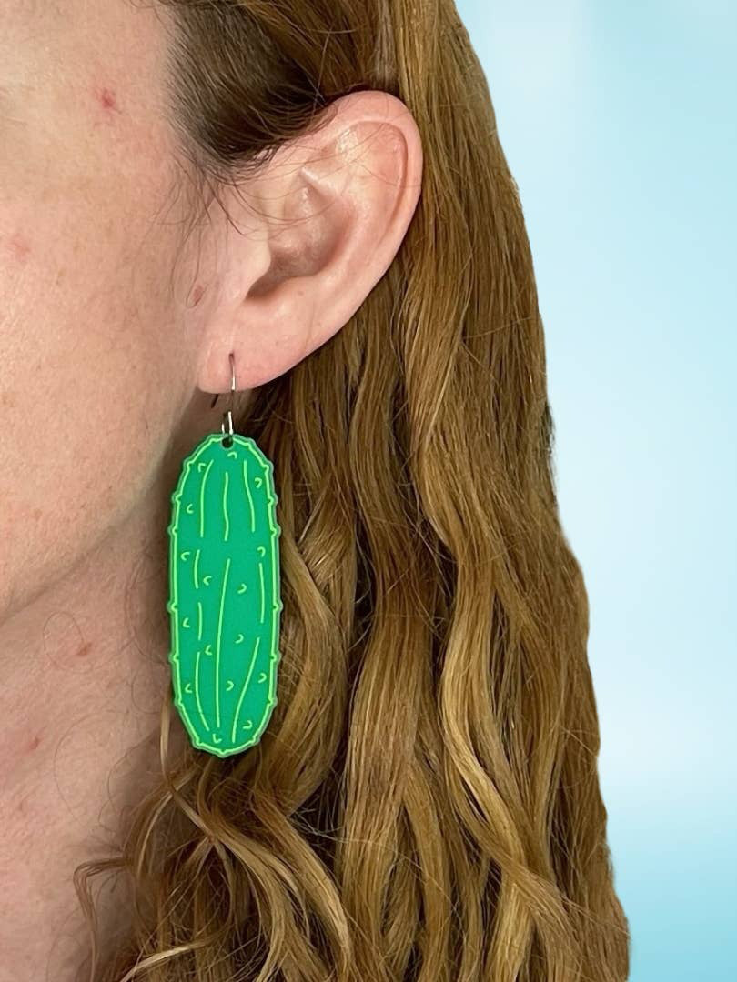 Dill Pickle Earrings