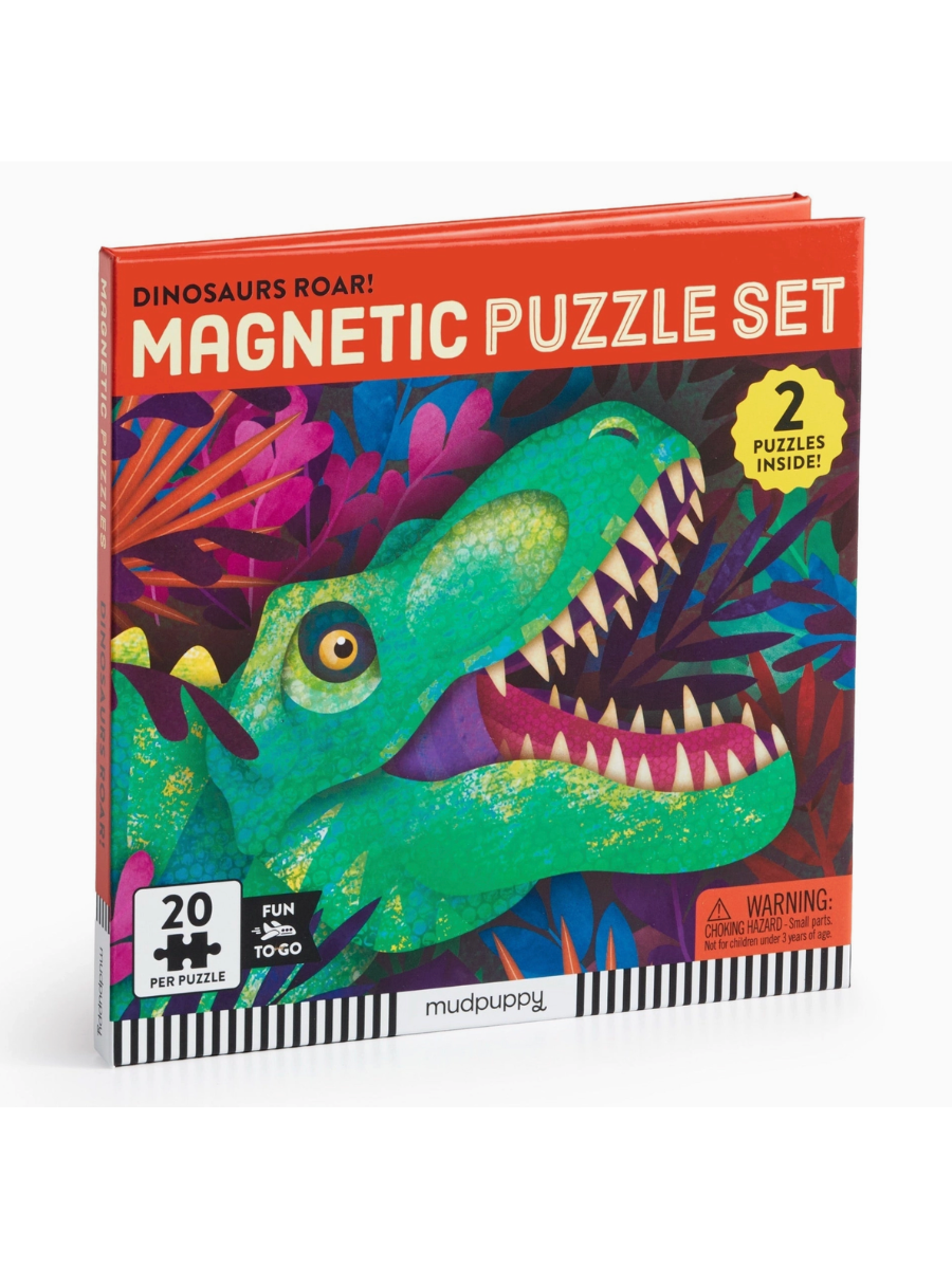 dinosaur roar! magnetic puzzles