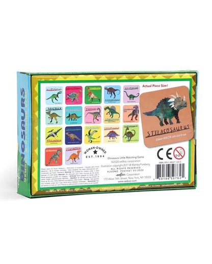 dinosaurs memory + matching game