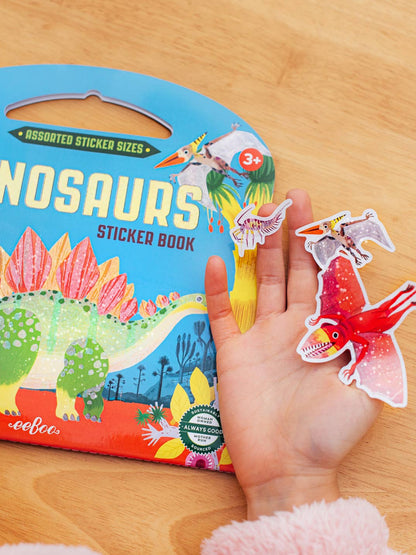 Dinosaurs Shiny Sticker Book