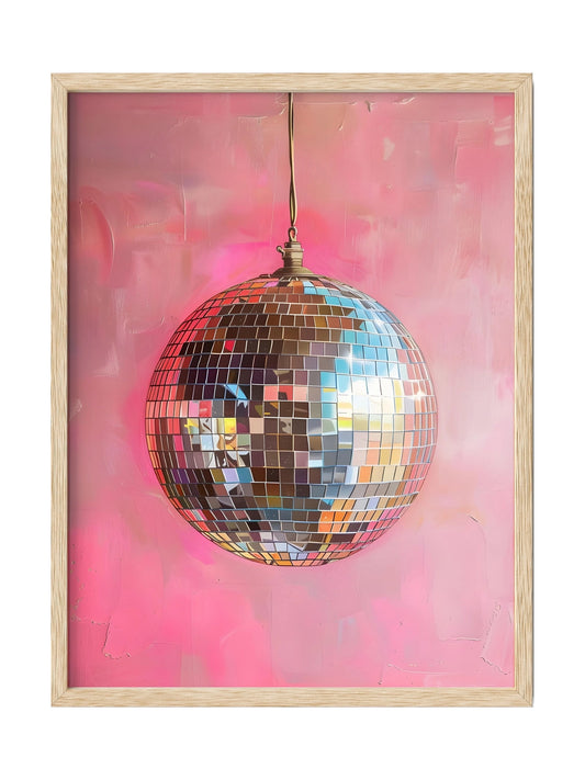 Disco Ball Art Print