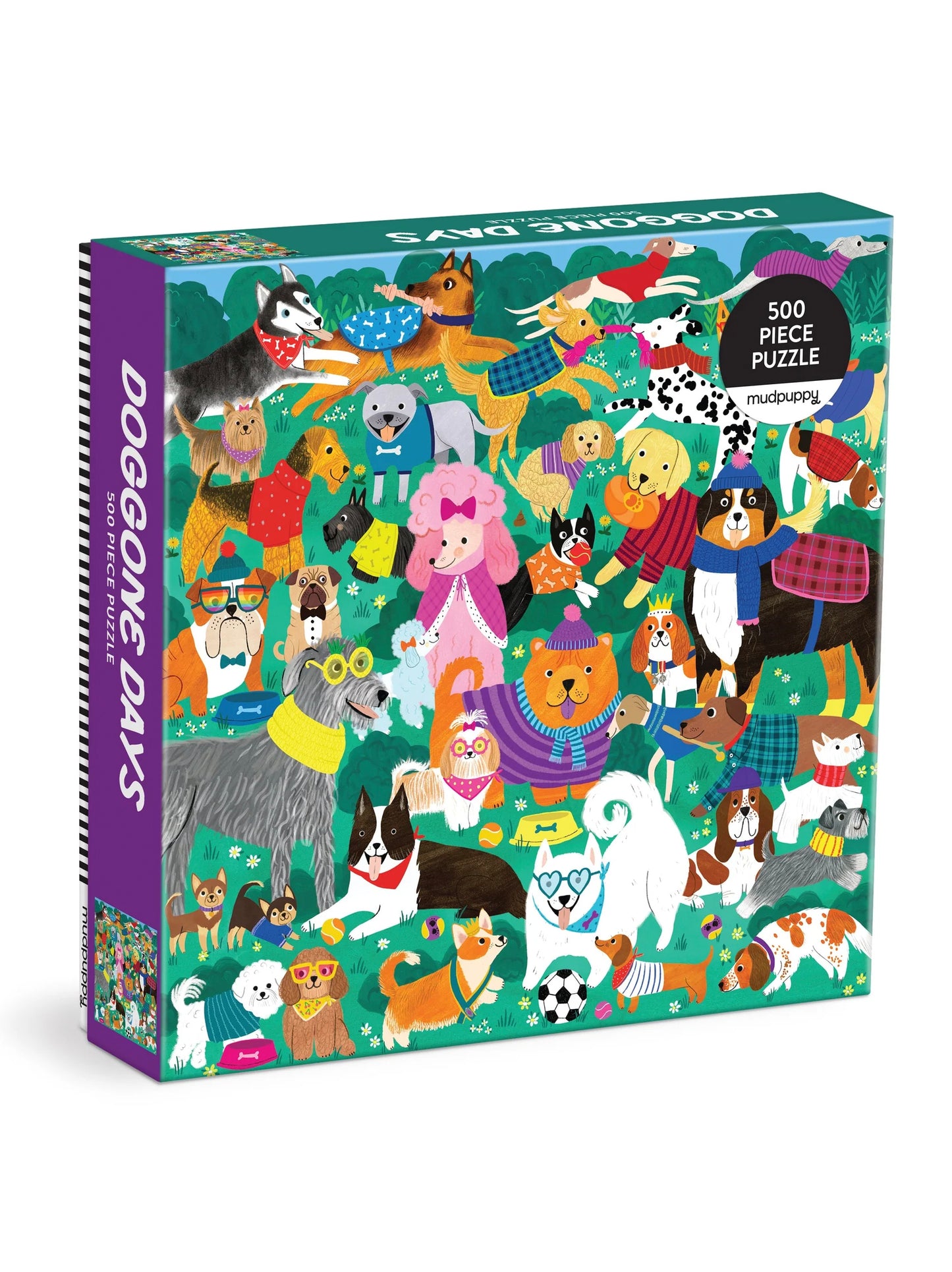 Doggone Days 500 Piece Puzzle