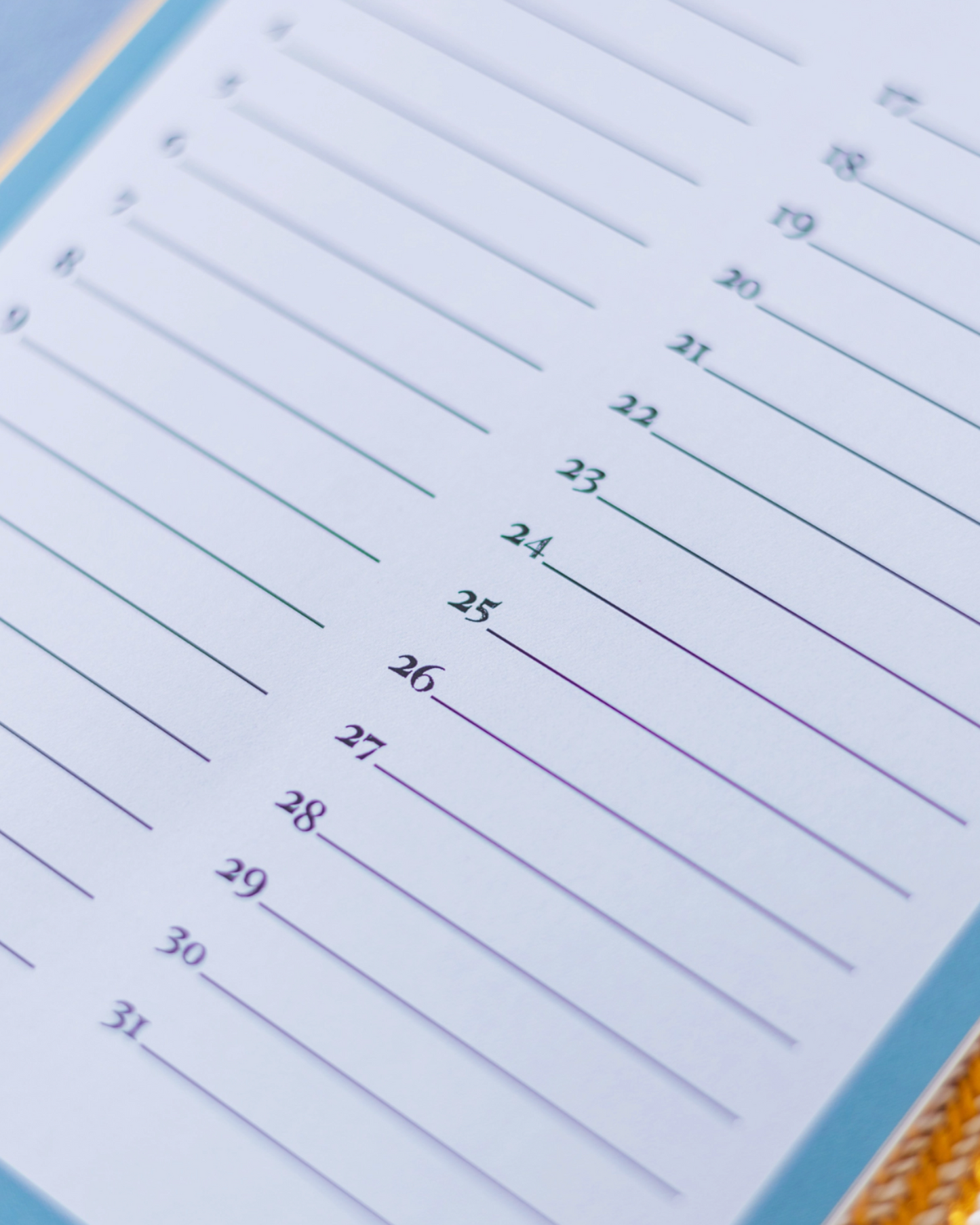 dogs + doodles undated birthday calendar