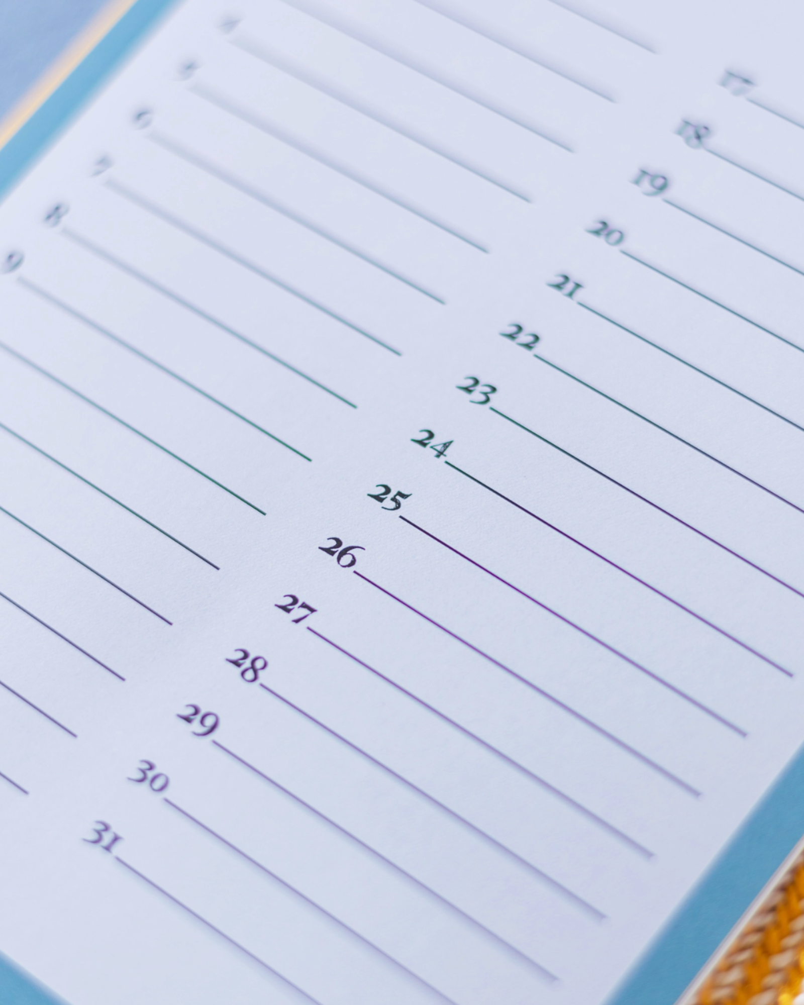 dogs + doodles undated birthday calendar