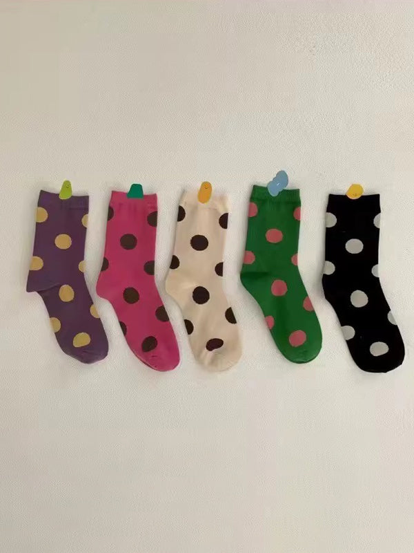 Polka Dot Socks