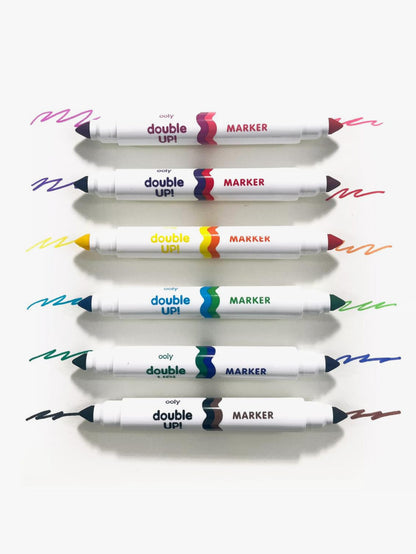 double up! double ended markers
