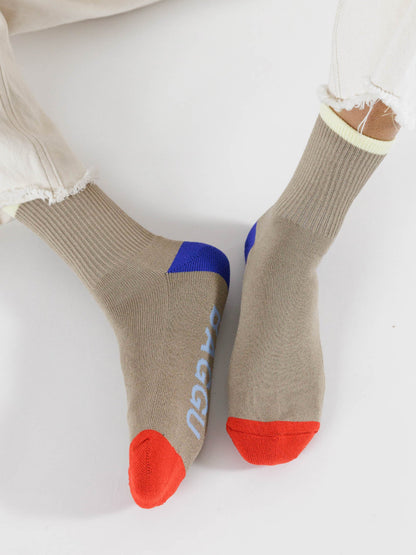 dove mix ribbed socks