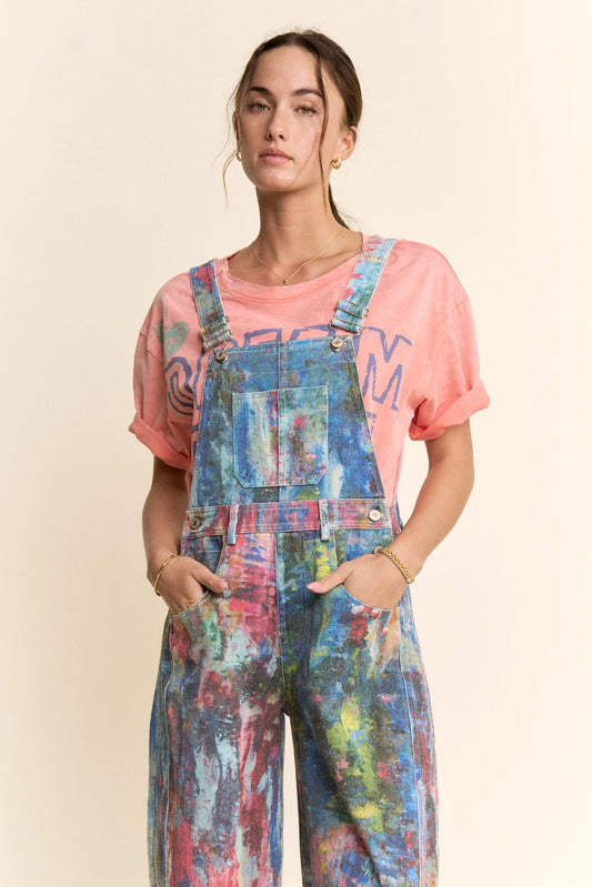 Studio Barrel Leg Overalls