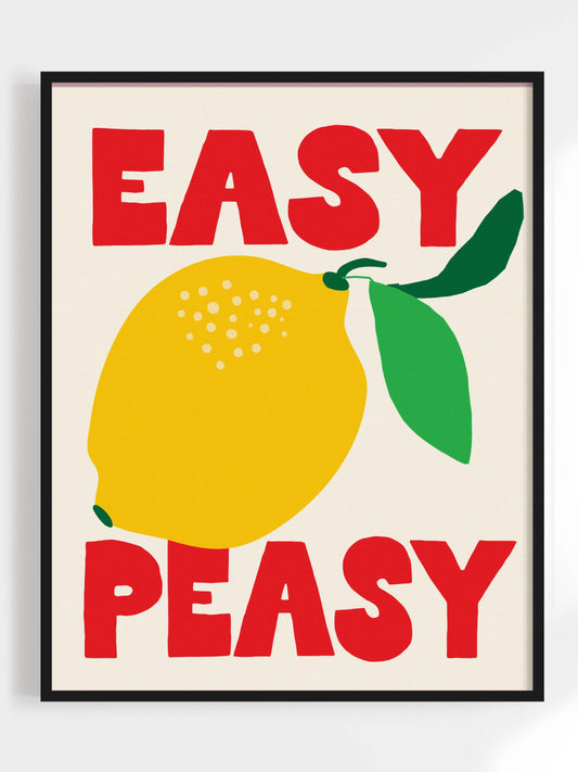 easy peasy lemon print