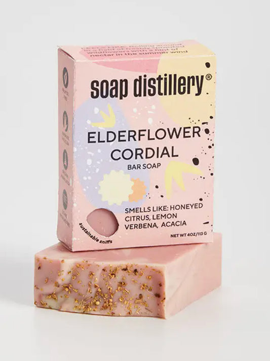 elderflower cordial bar soap