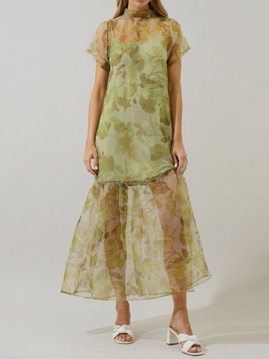 Ellery Organza Maxi Dress