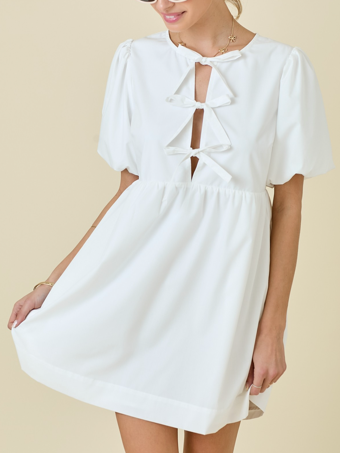 Ellie Babydoll Dress S Ellie Babydoll Dress S