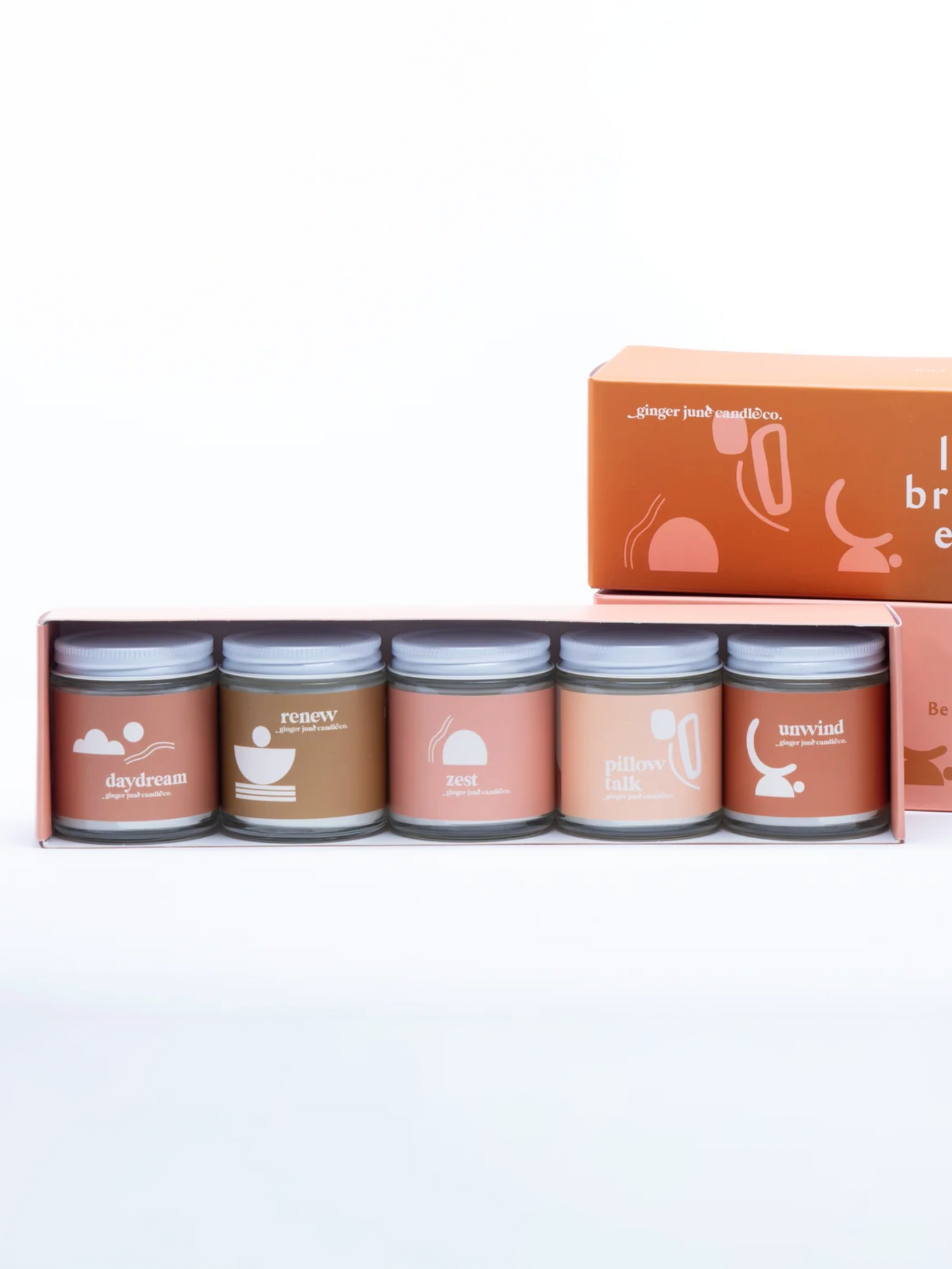 100% essential oil candle set