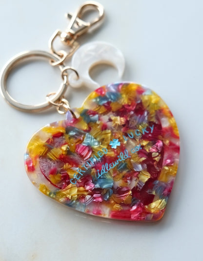 Heart Lucky Bag Charm