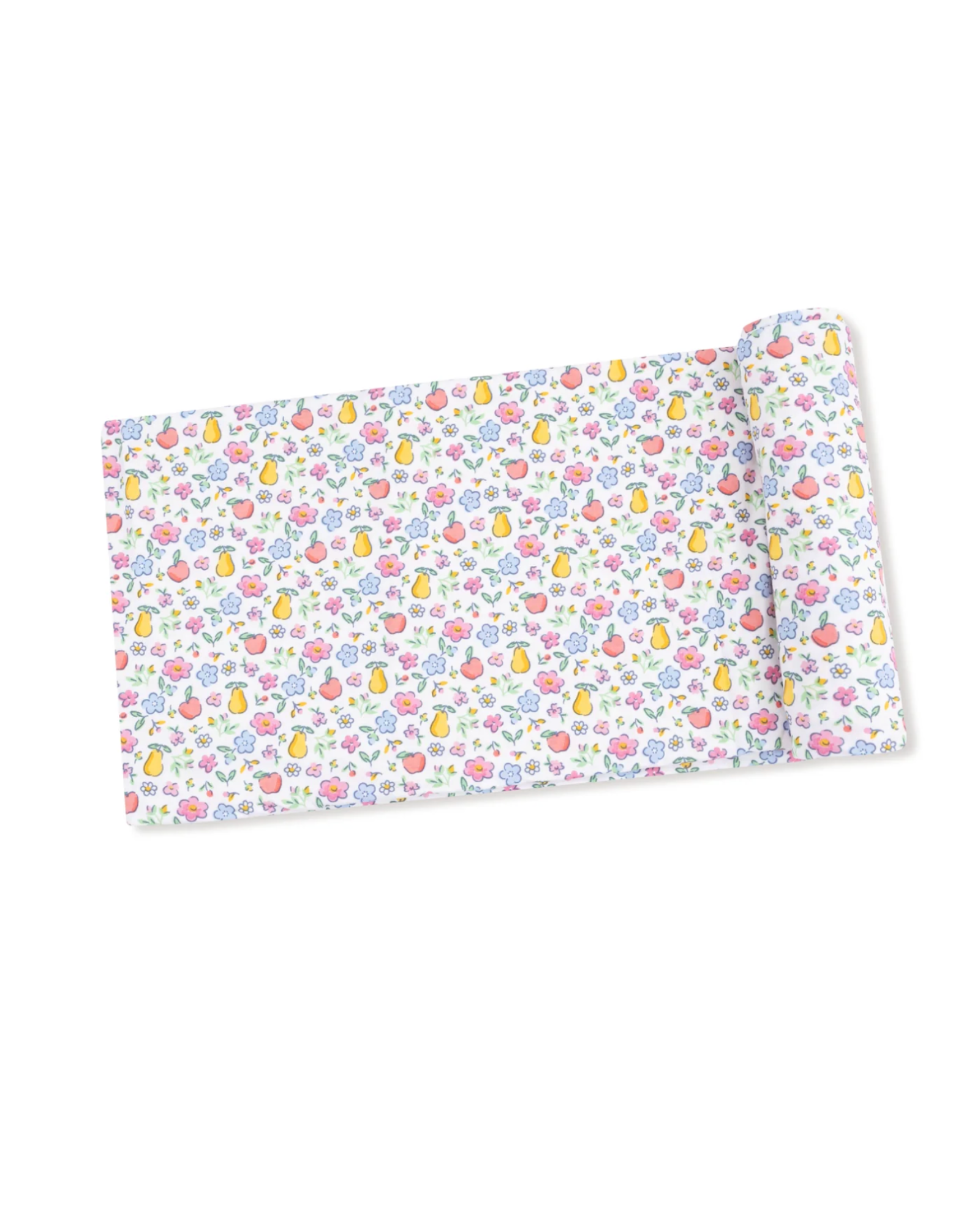 fall fruit floral swaddle