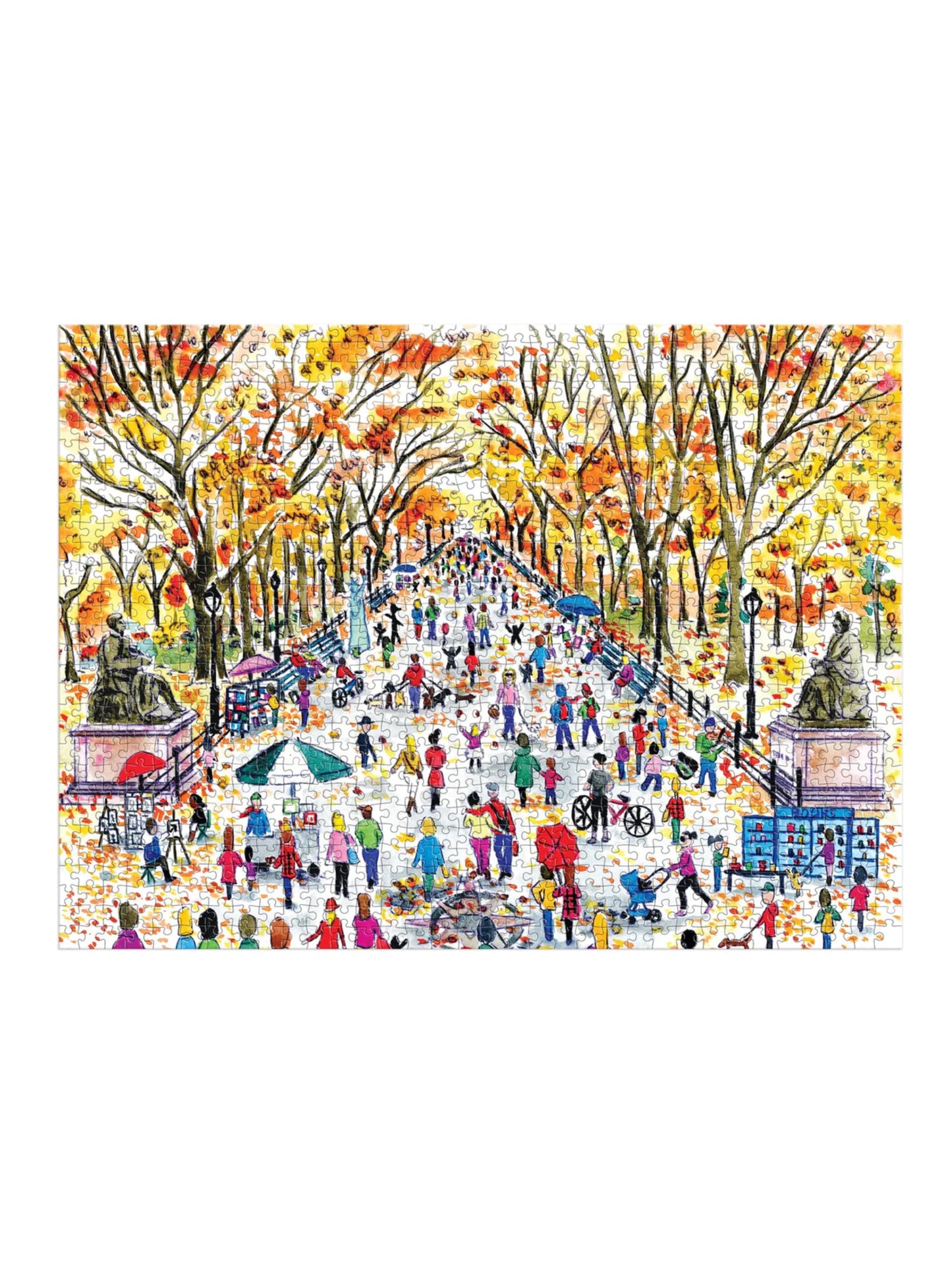 fall in central park puzzle