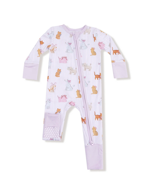 fancy pets zipper romper