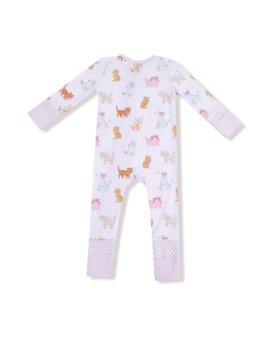 fancy pets zipper romper