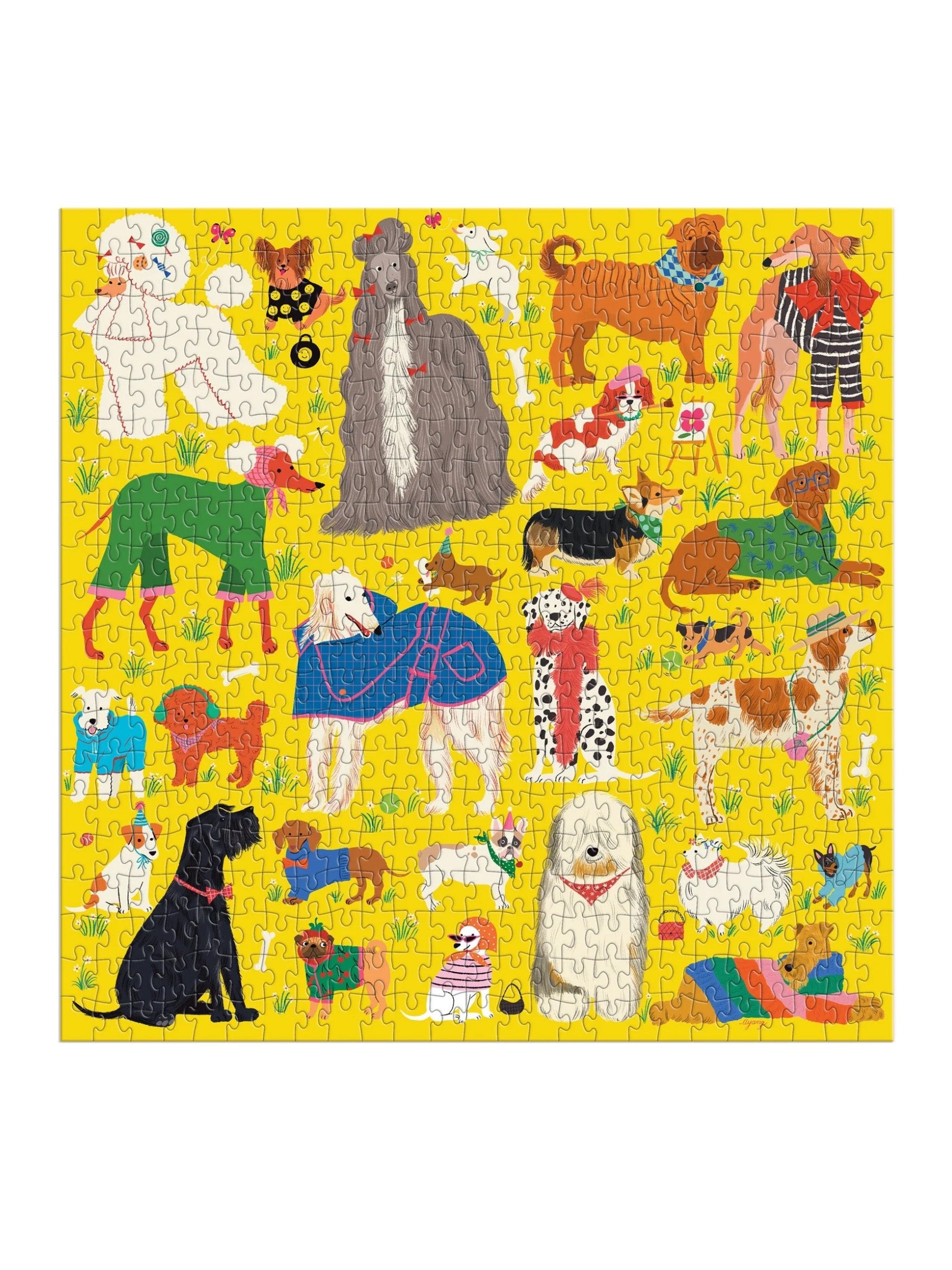 fashionable dogs puzzle