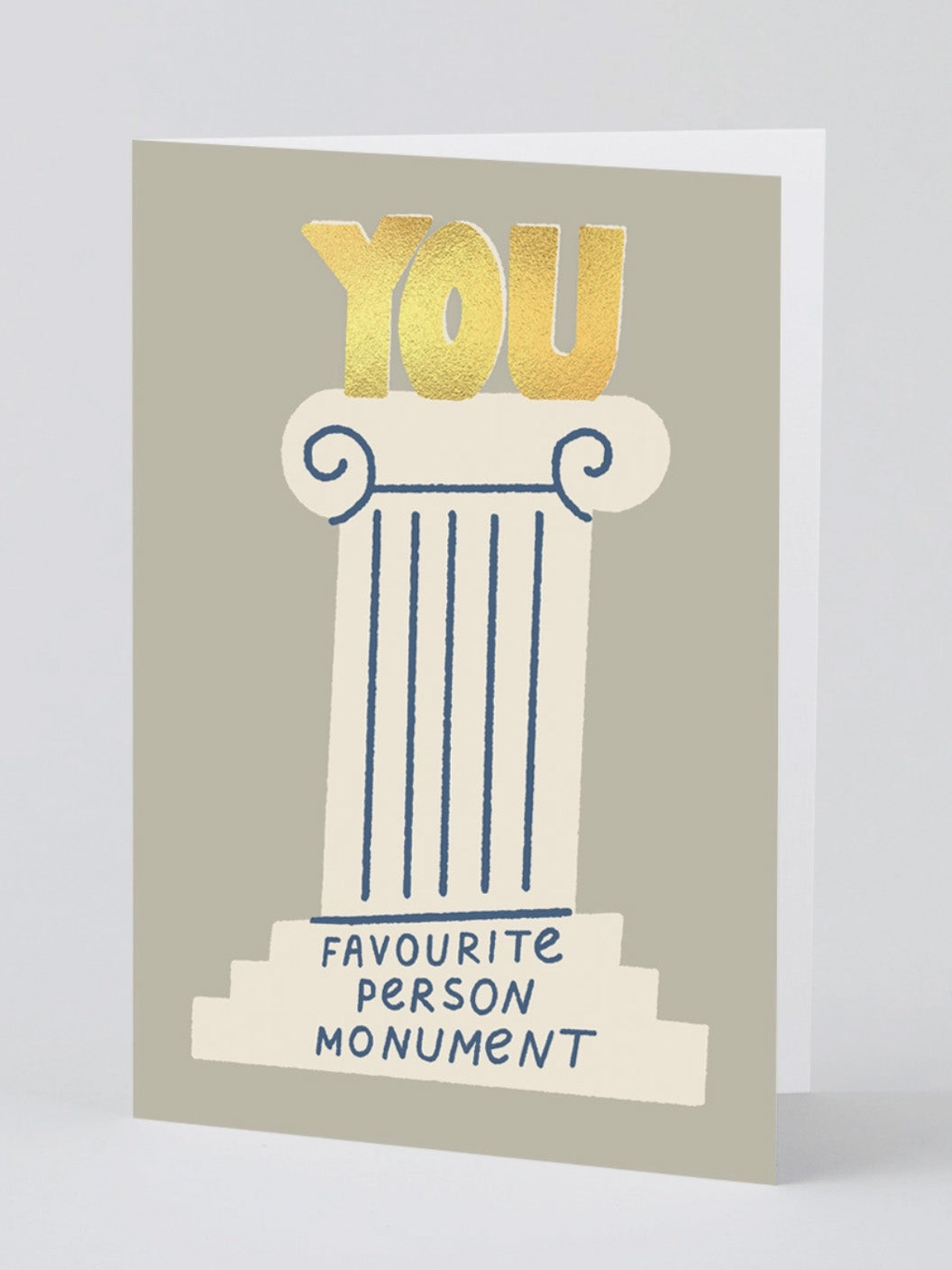 favorite person monument card