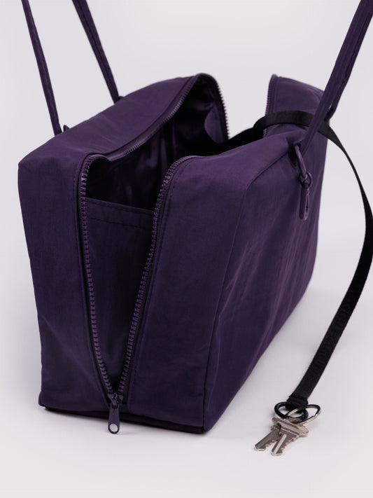 Fig Medium Nylon Bowler Bag