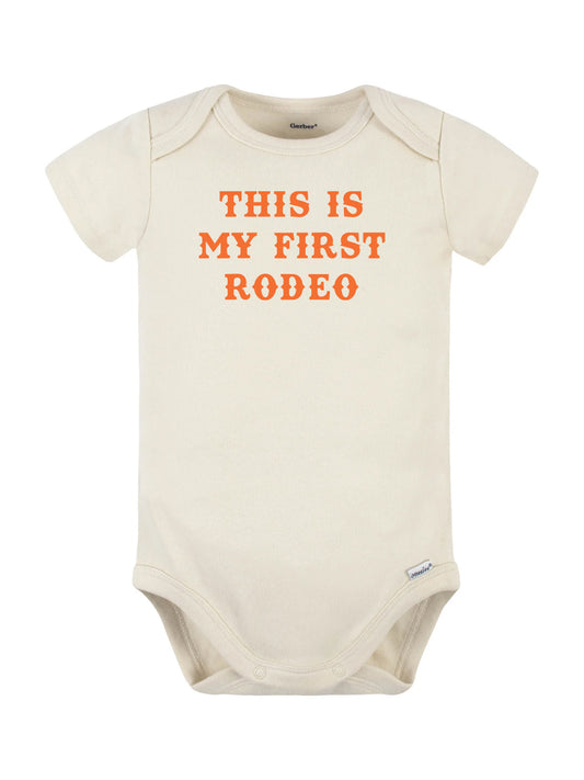 This Is My First Rodeo Onesie